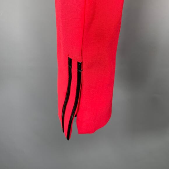 ROBERTO CAVALLI Size 38 Red Raspberry Wool Blend Sport Coat - Picture 5 of 10